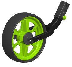 Front wheel for CaddyLite 11.5V3