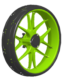 REAR Wheel for CaddyCruiser One
