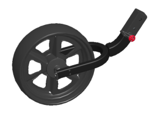 Front wheel for CaddyLite 11.5V3