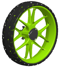 Front Wheel for CaddyCruiser One V8
