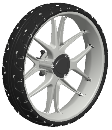 REAR Wheel for CaddyCruiser One