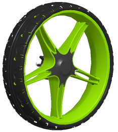 Rear Wheel for CaddyLite One-S